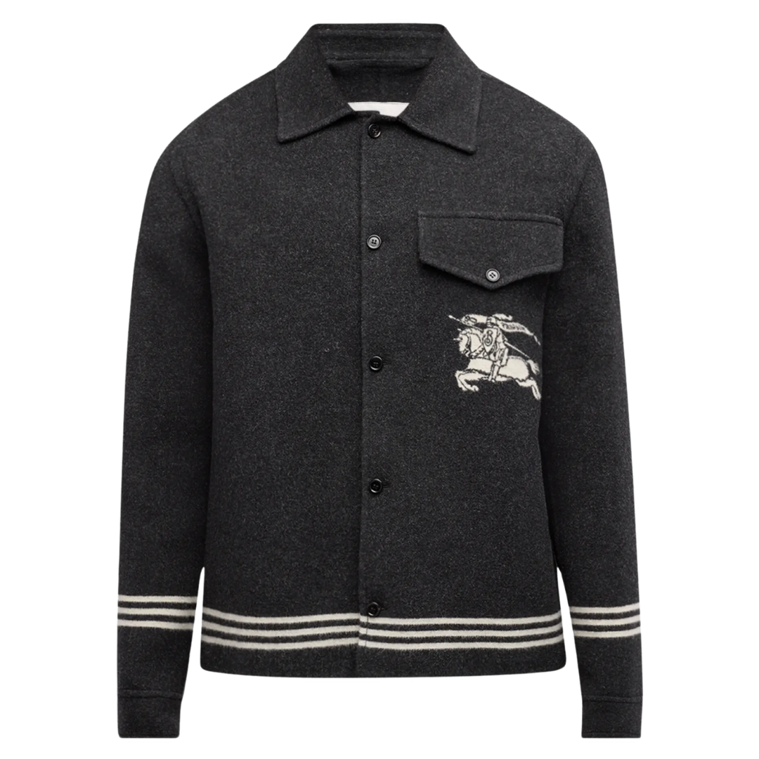 Burberry Wool Jacket Grey