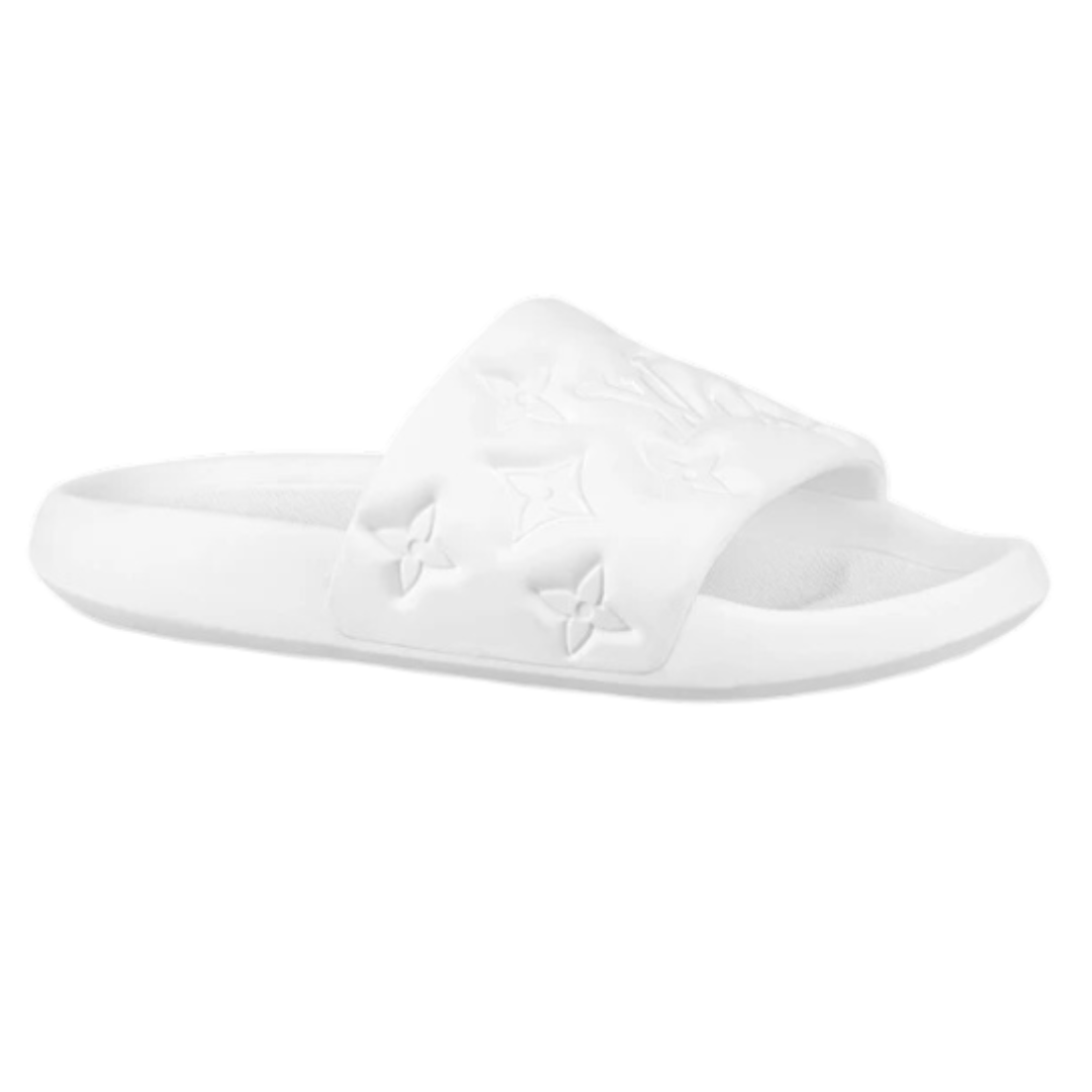 Louis Vuitton Slides White