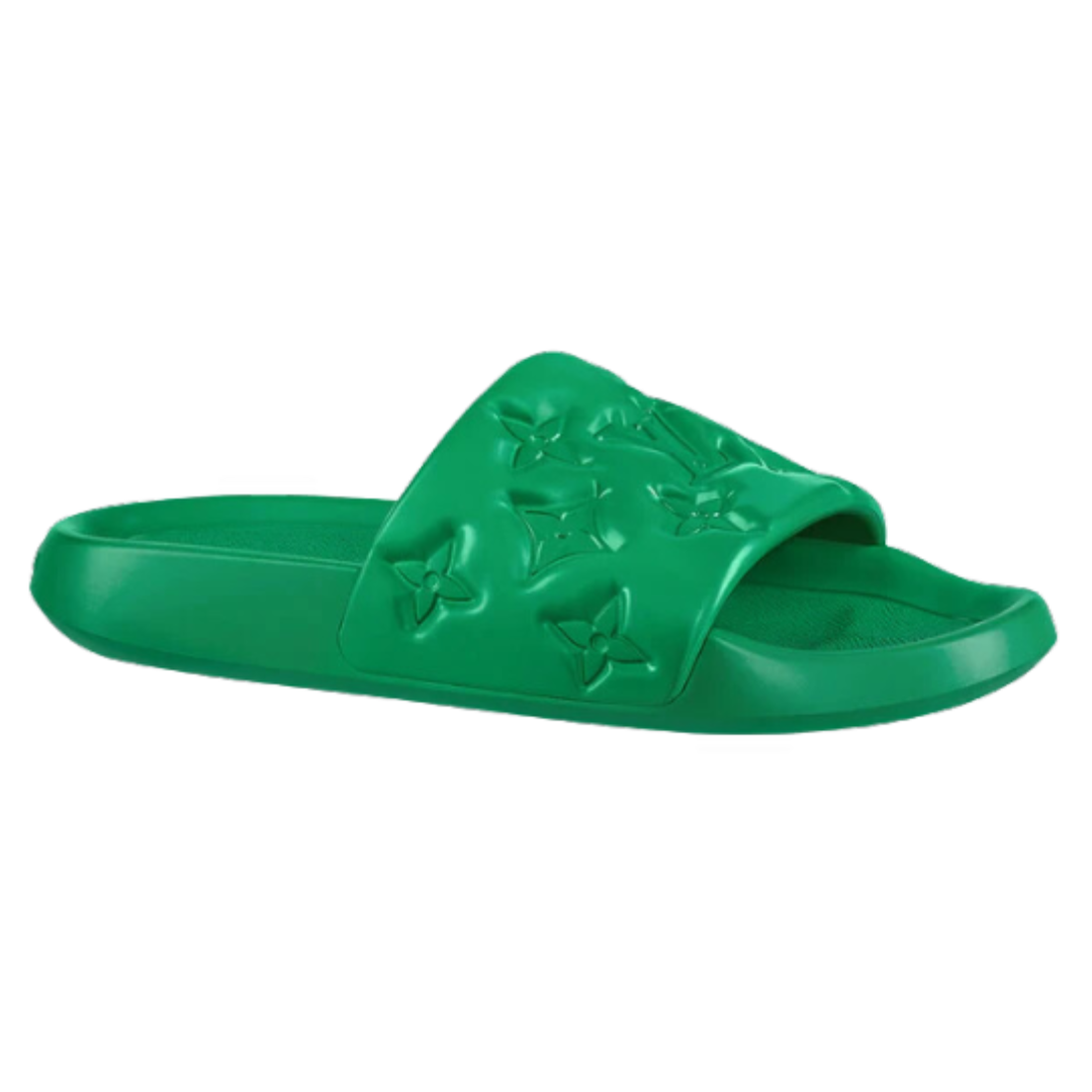 Louis Vuitton Slides Green