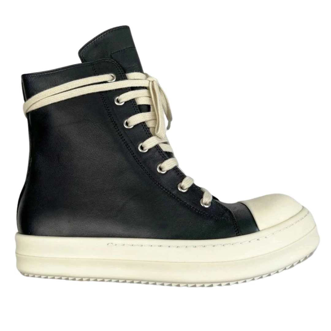 Rick Owens High Top Sneaker Black