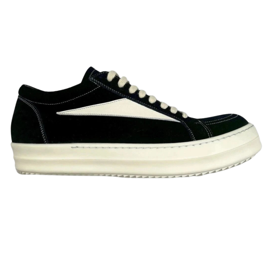 Rick Owens Porterville Vintage Low Milk `Black Nubuck