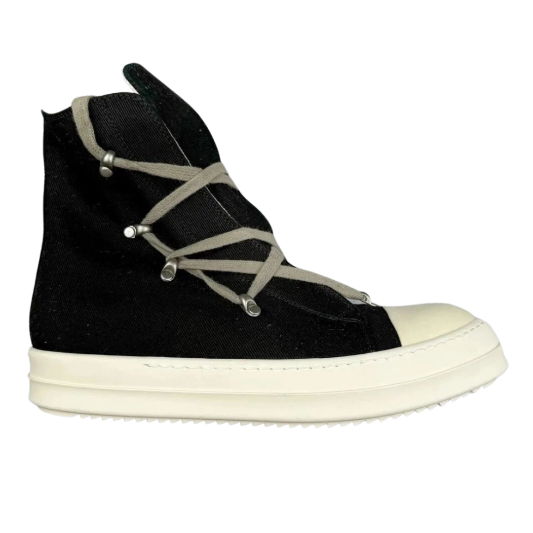 Rick Owens Porterville DRKSHDW Hexa High Milk Black