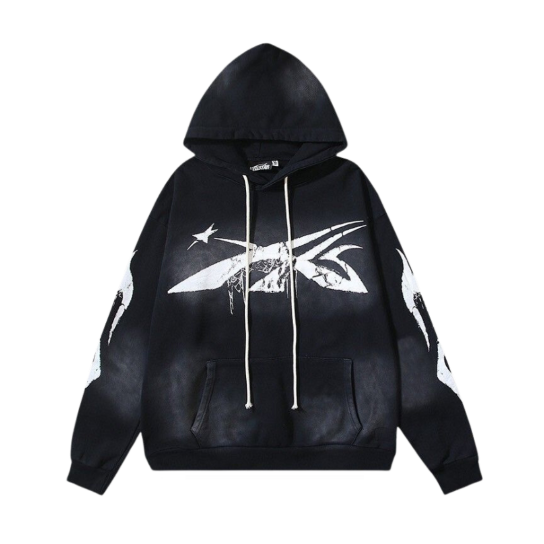 Hellstar Hoodie Black