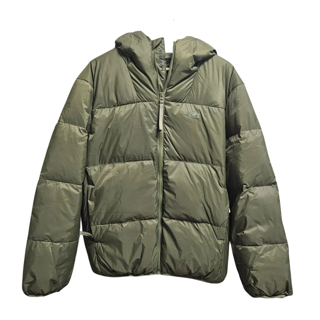 Lacoste Puffer Jacket Green