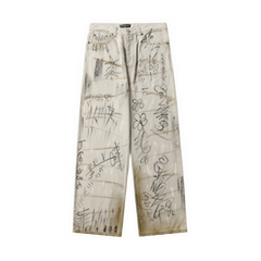 Balenciaga Graffiti Baggy Pants