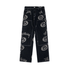 Stussy 8 Ball Black Pants