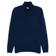 C.P. Company Turtleneck Sweater Blue