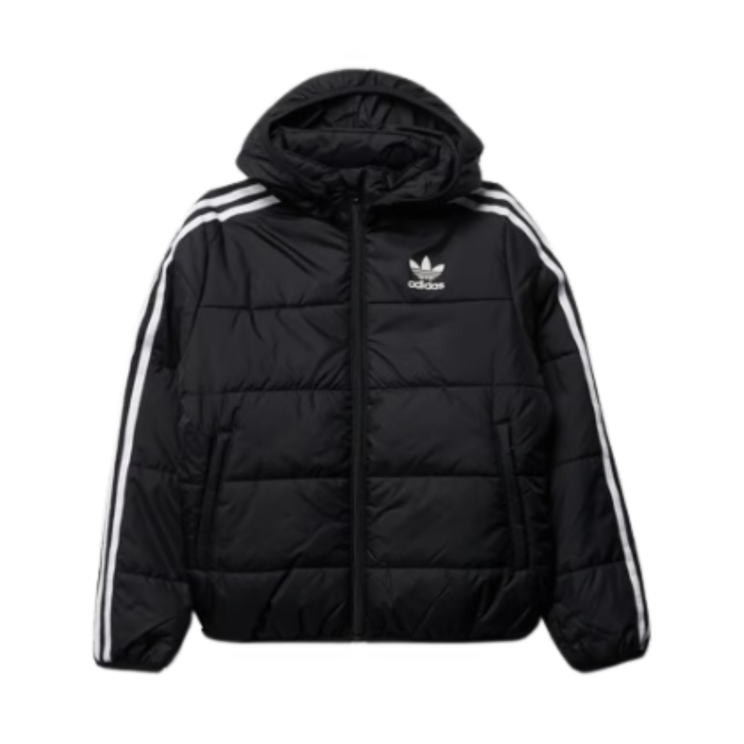 Adidas Puffer Jacket Black & White