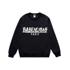 Balenciaga Paris Sweater Black