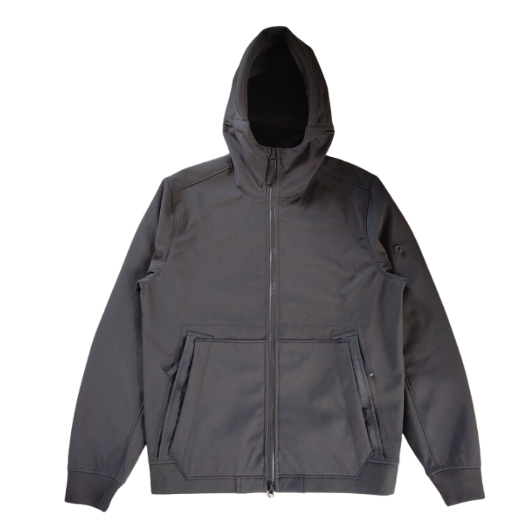 Stone Island Soft Shell Jacket Black