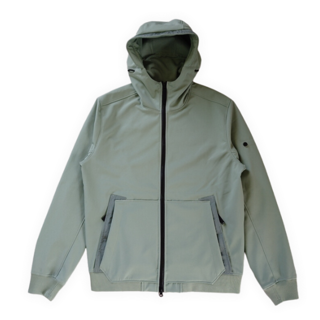 Stone Island Soft Shell Jacket Green